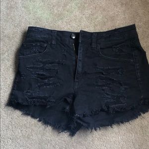 American Eagle Hi-Rise Festival Jean Shorts